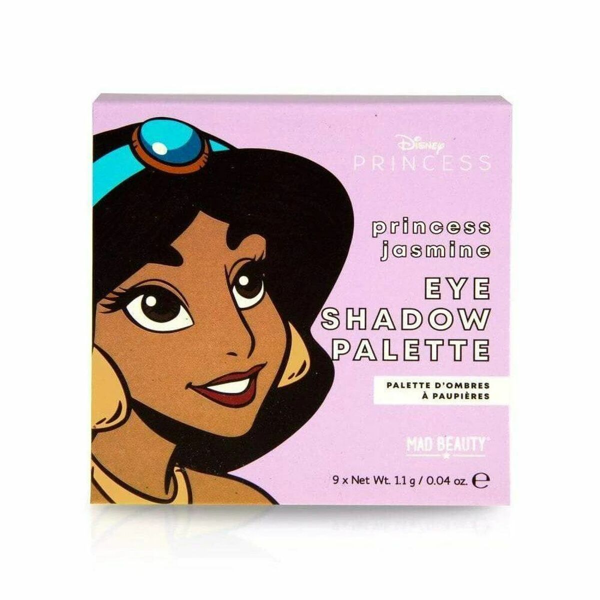 Paleta de Sombras de Olhos Mad Beauty Disney Princess Jasmine Mini (9 x 1,1 g)