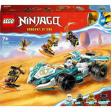 Jogo de Construção Lego  Ninjago 71791 The Spinjitzu racing car: the power of the Zane Dragon Multicolor