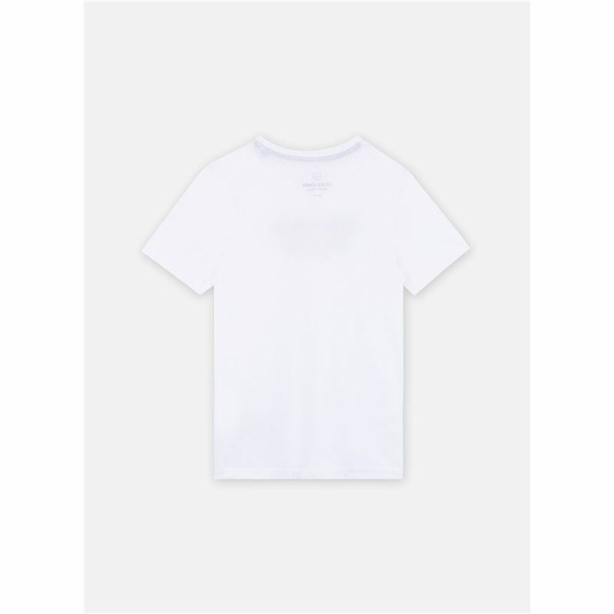 Child's Short Sleeve T-Shirt Jack & Jones Jjsummer Smu Vibe Tee White