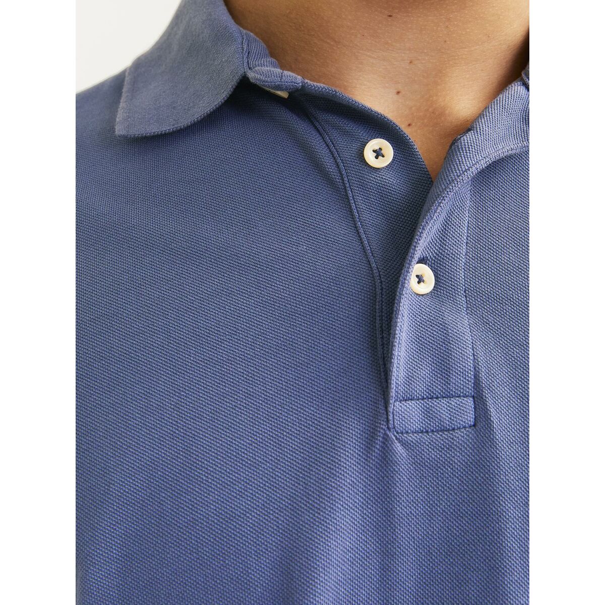 Polo de Manga Curta Homem Jack & Jones JPRBLUWILLIAM  12257315 Azul