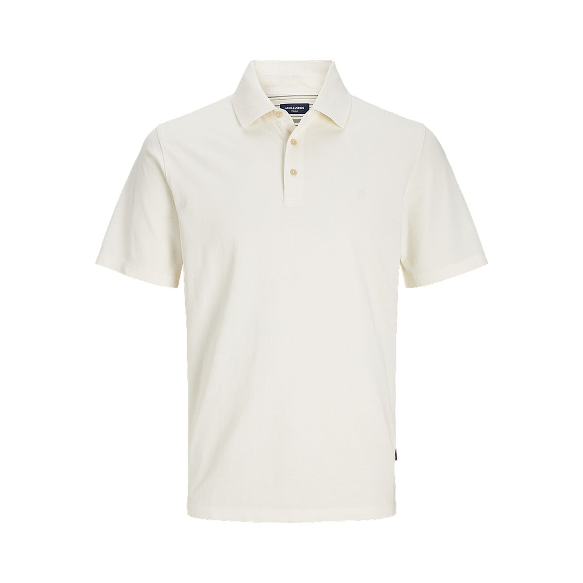 Polo de Manga Curta Homem Jack & Jones JPRBLUWILLIAM  12257315  Branco