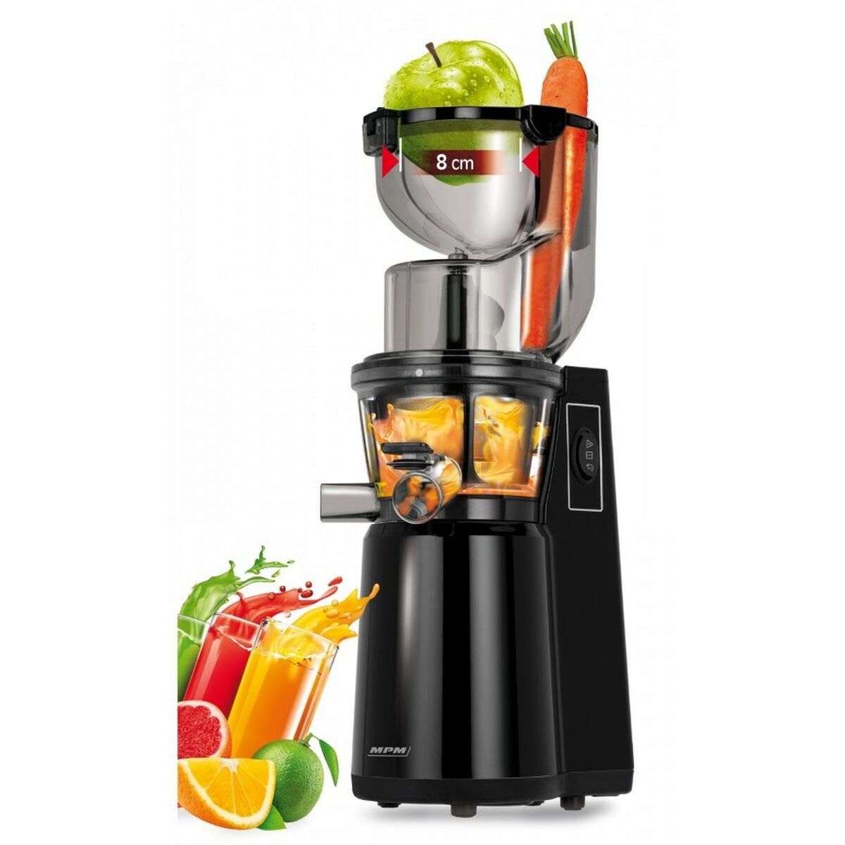 Electric Juicer Mpm MSO-16 Black 200 W 1 L