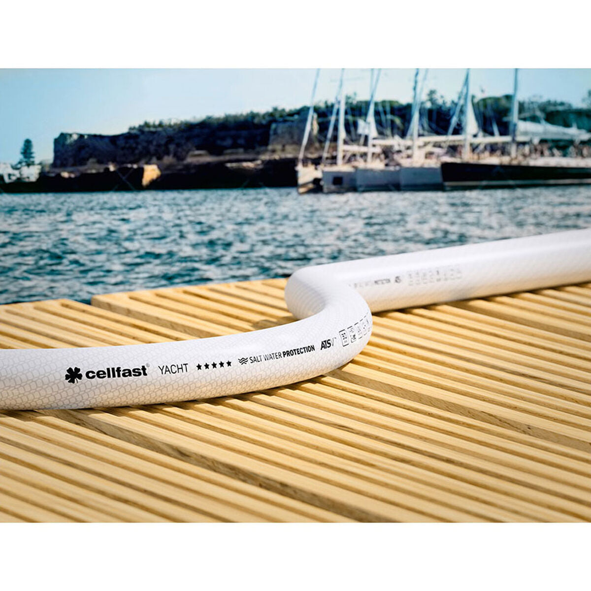 Conjunto de Mangueira com acessórios Cellfast Yacht PVC 20 m Ø 12,5 mm Extensível