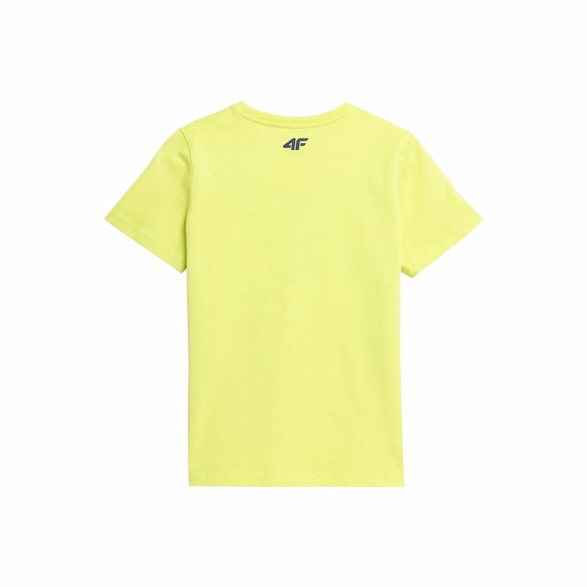 Children’s Short Sleeve T-Shirt 4F JTSM012  Yellow