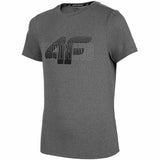 Children’s Short Sleeve T-Shirt 4F JTSMF001  Grey