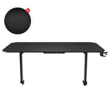 Mesa de Escritório Gaming Huzaro HZ-Hero 4.7 Preto Madeira MDF 160 x 75 cm