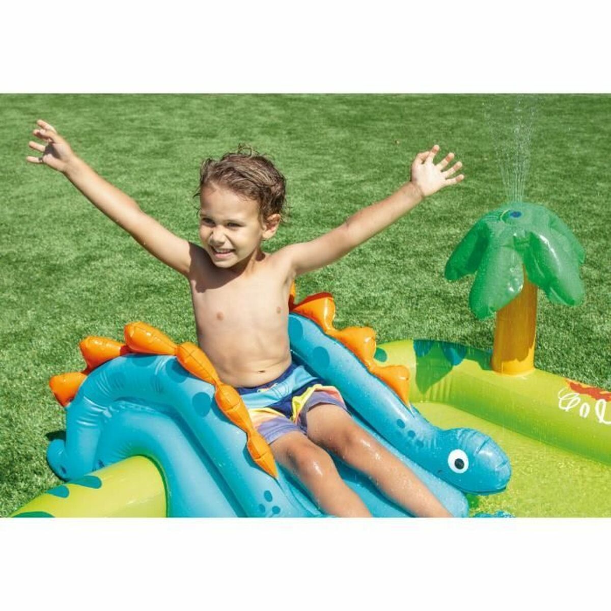 Piscina Insuflável para Crianças Intex         Dinossauros 143 L