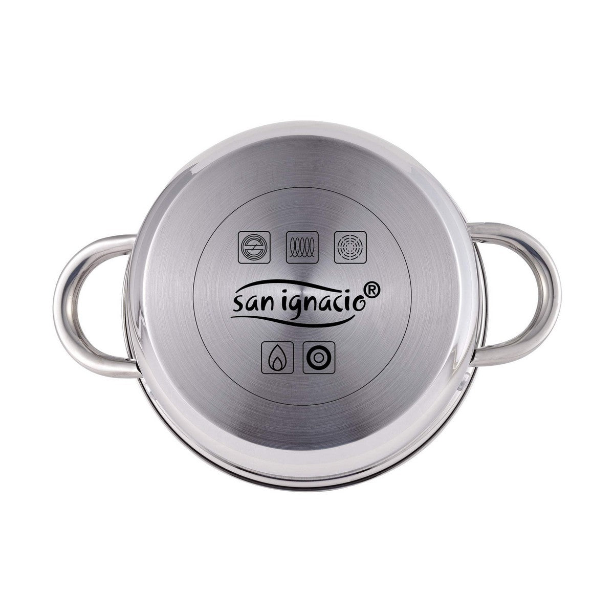 Bateria de Cozinha San Ignacio Cassel SG8172 Aço inoxidável (7 Peças)