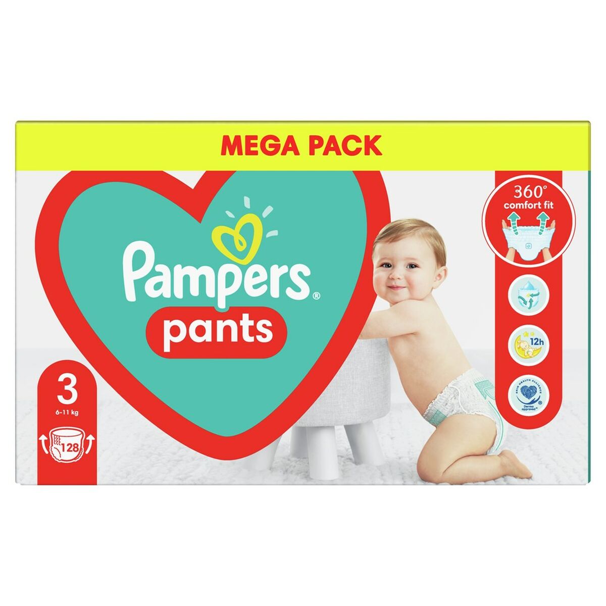 Fraldas descartáveis Pampers Pants 3