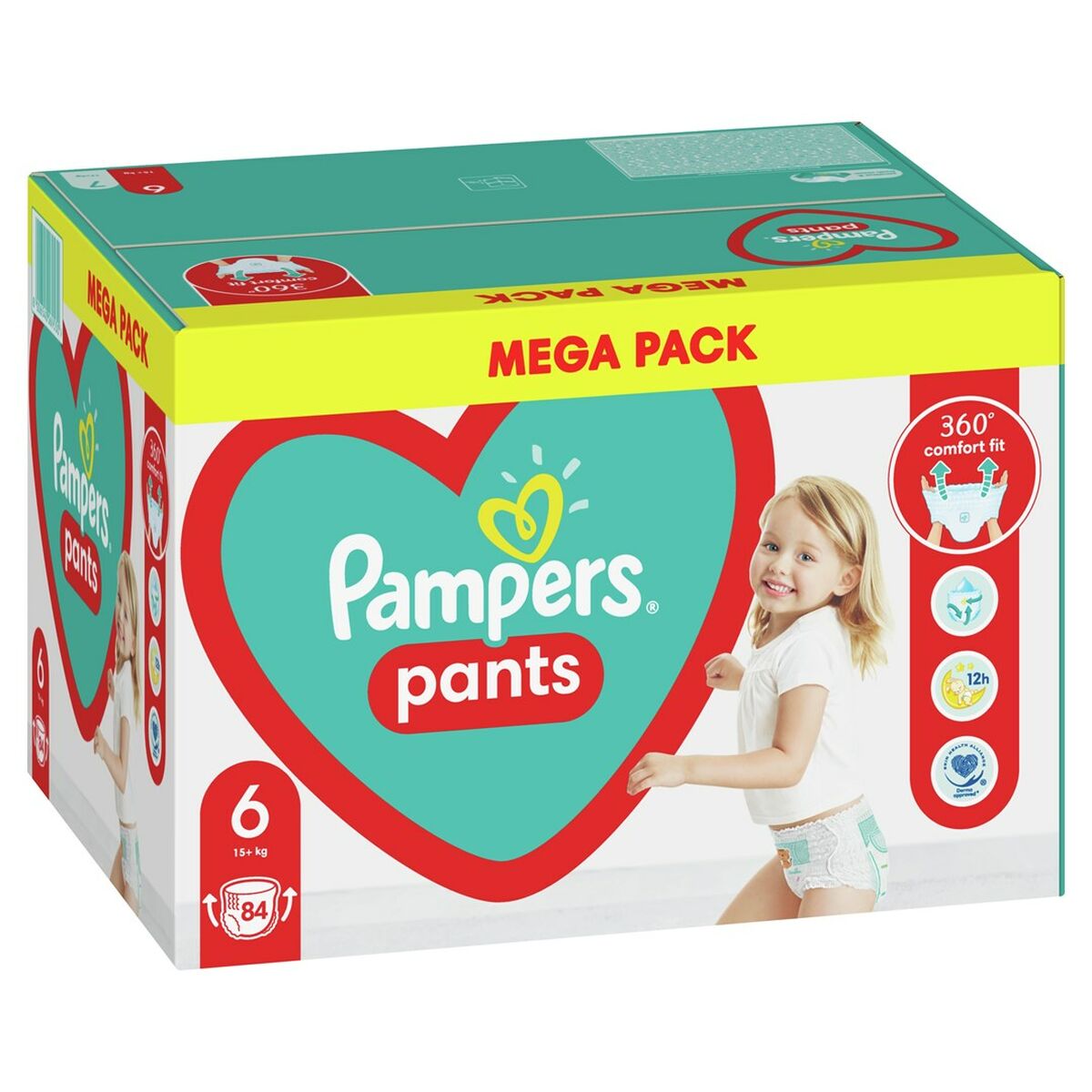 Fraldas descartáveis Pampers Pants 6 (84 Unidades)