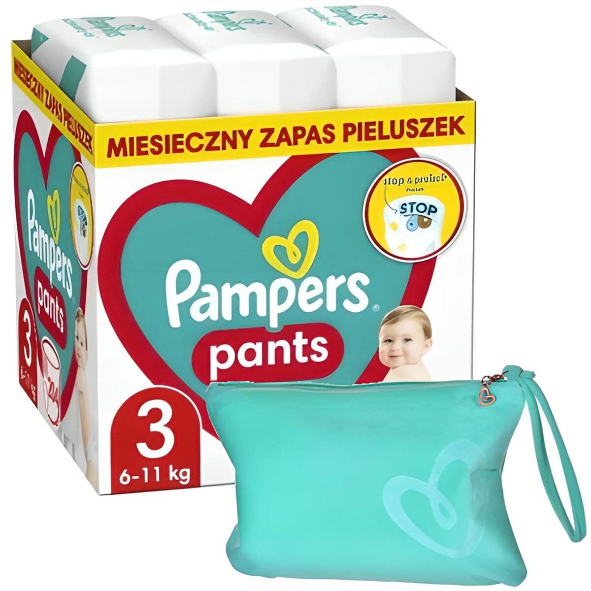 Pañales Desechables Pampers Pants 3