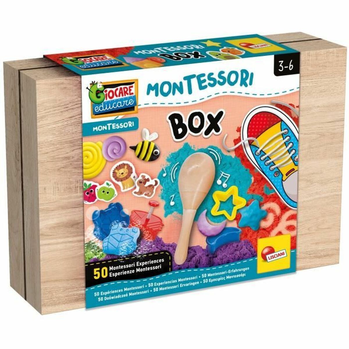 Jogo Educativo Lisciani Giochi Montessori Box (FR)