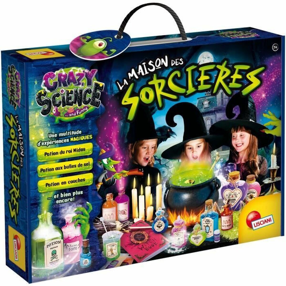 Jogo de Ciência Lisciani Giochi Laboratory kit for magic potions (FR)