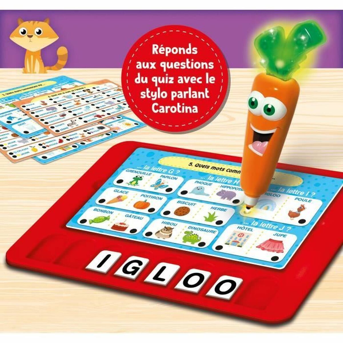 Jogo Educativo Lisciani Giochi Le Grand Jeu Vocabulaire (FR)