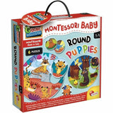 Jogo Educativo Lisciani Giochi Montessori Baby Round Puppies (FR)