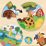 Jogo Educativo Lisciani Giochi Montessori Baby Round Puppies (FR)