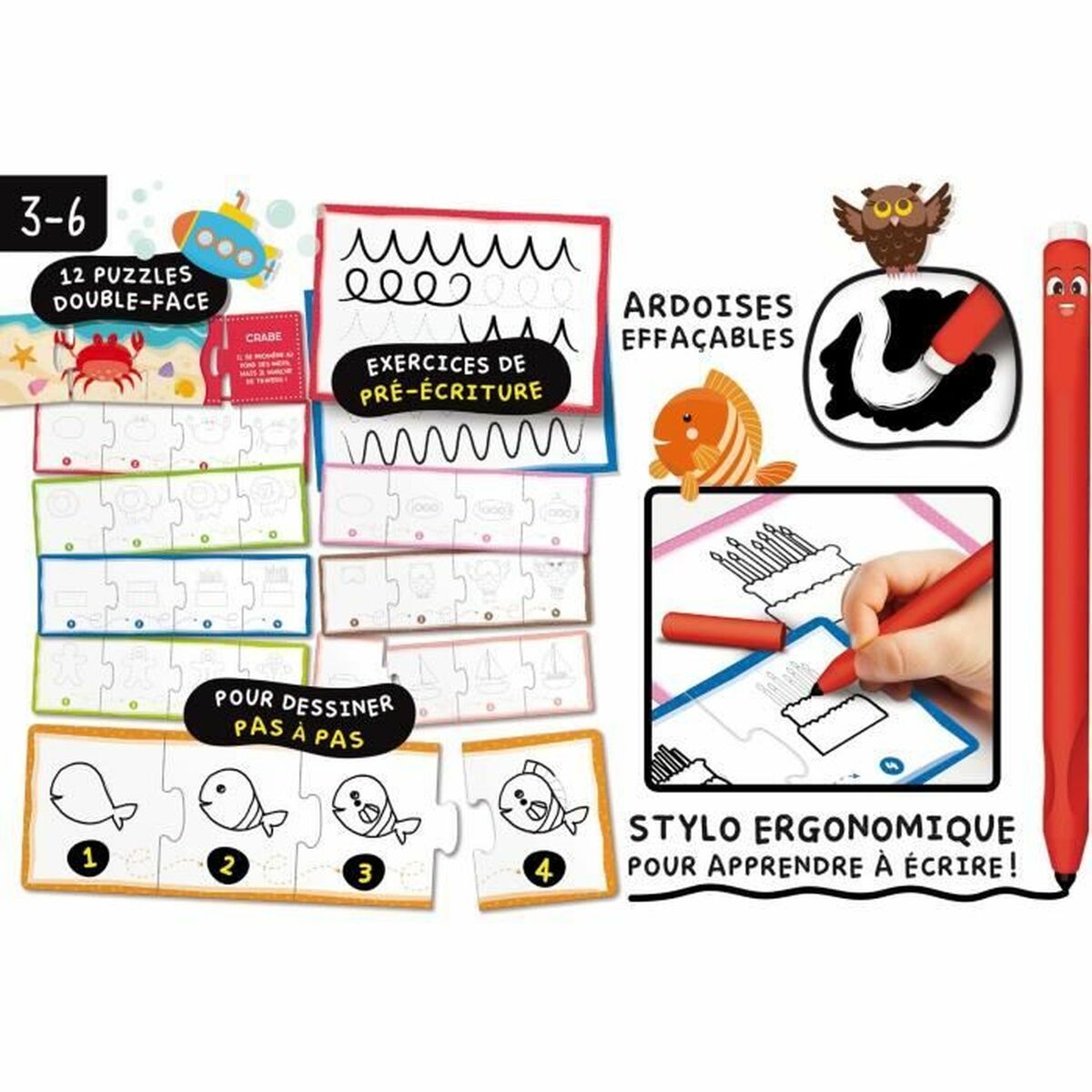 Jogo Educativo Lisciani Giochi École de Dessin (FR)