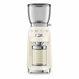 Electric Grinder Smeg CGF11CREU Transparent Cream 150 W 350 g