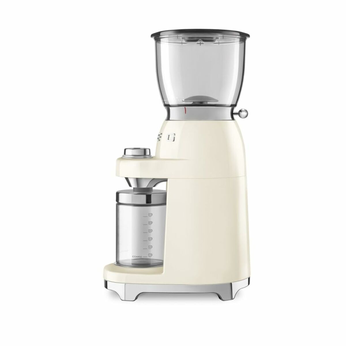 Electric Grinder Smeg CGF11CREU Transparent Cream 150 W 350 g