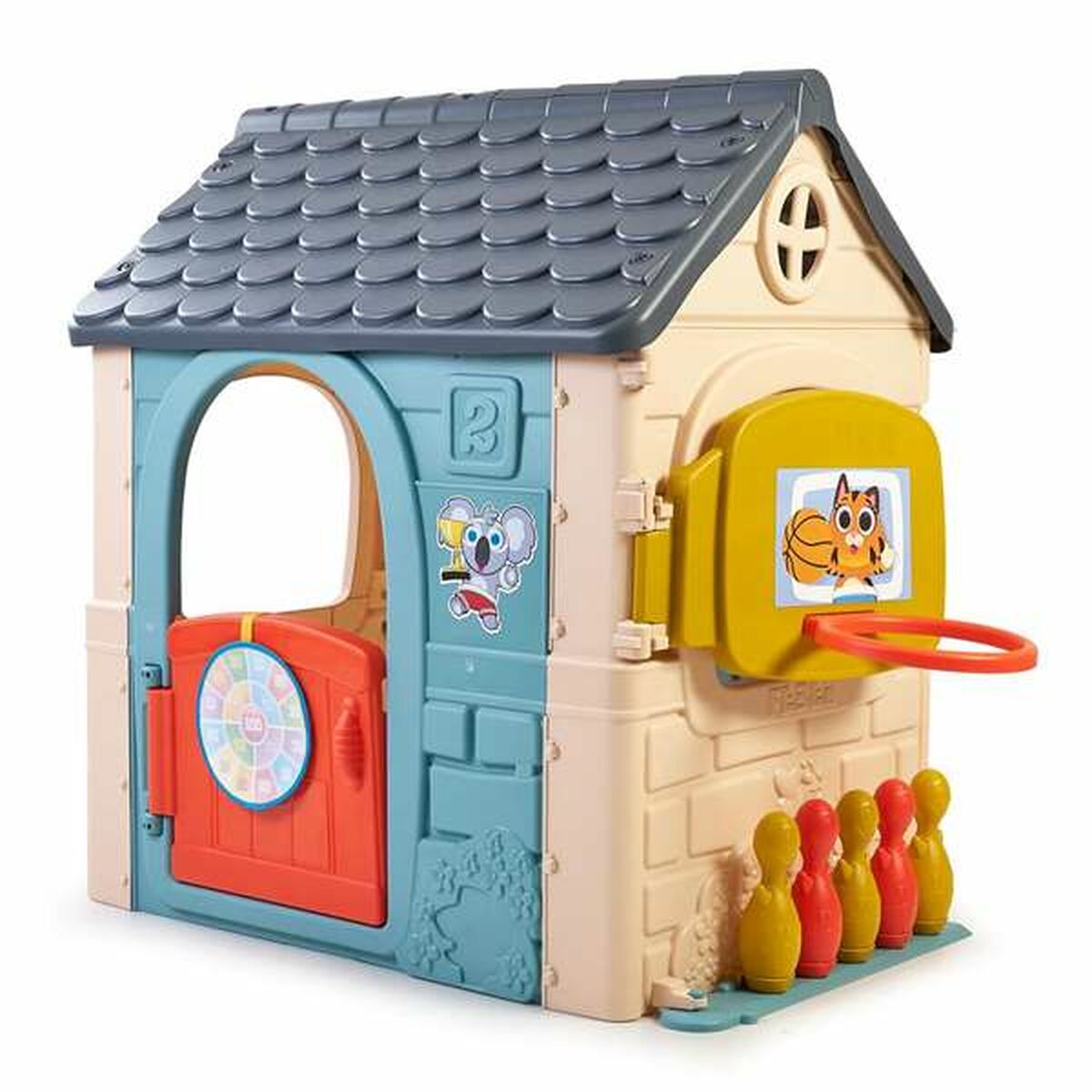 Casa Infantil de Brincar Feber Casual 6 Activities 232 x 124 x 138 cm