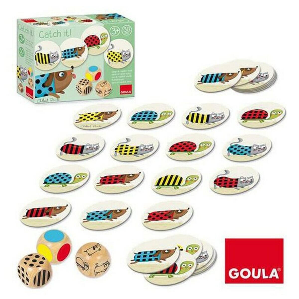 Juego de Memoria Catch it Goula 53446 (30 pcs) (ES)