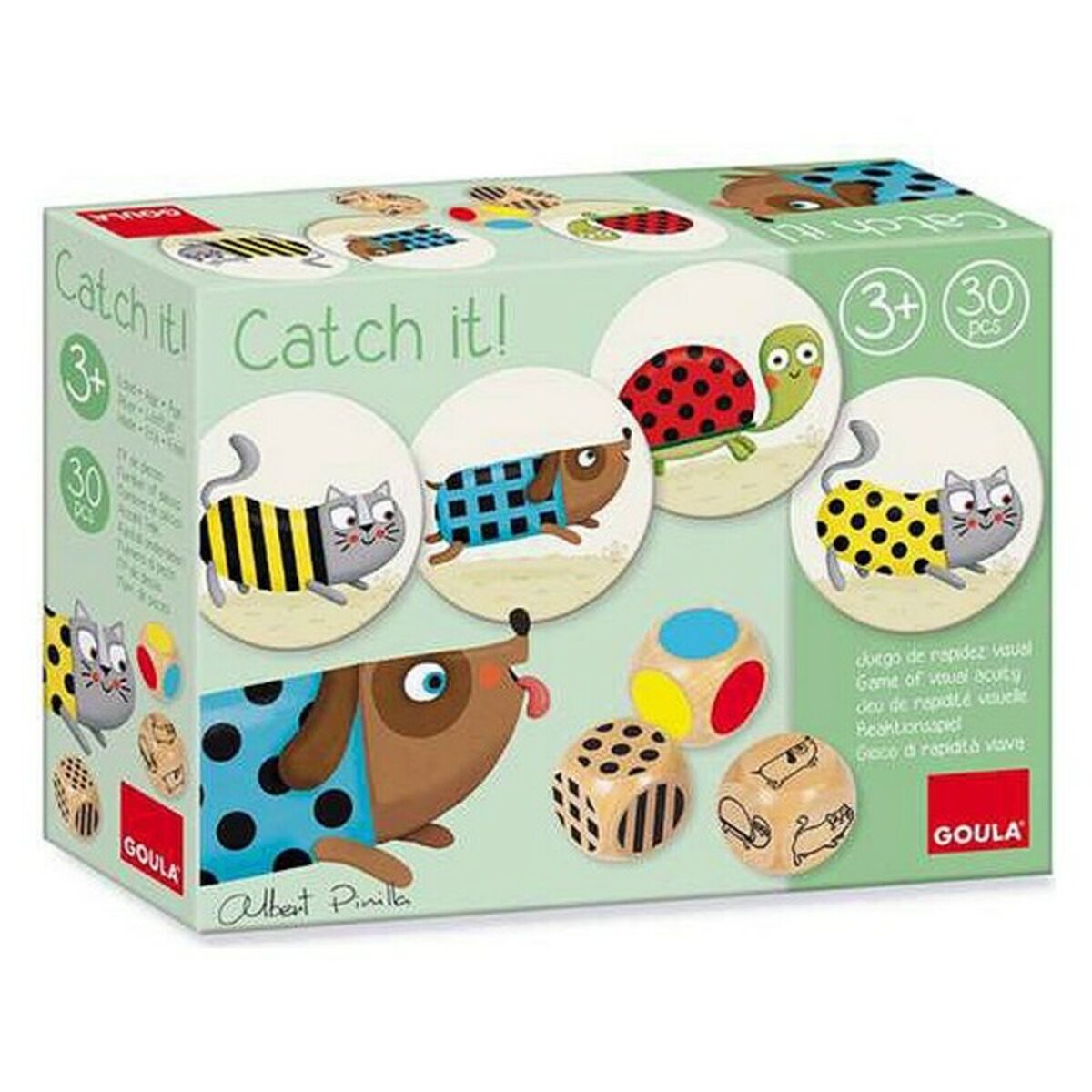 Juego de Memoria Catch it Goula 53446 (30 pcs) (ES)