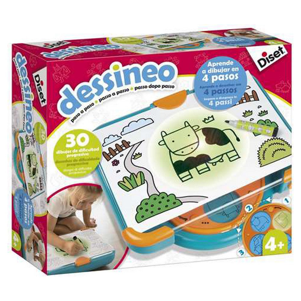 Juego Educativo Dessineo Diset Dibujo