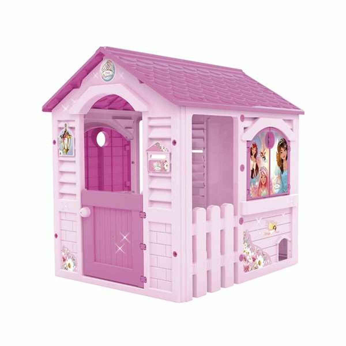 Casa Infantil de Brincar Chicos Pink Princess 94 x 103 x 104 cm Cor de Rosa