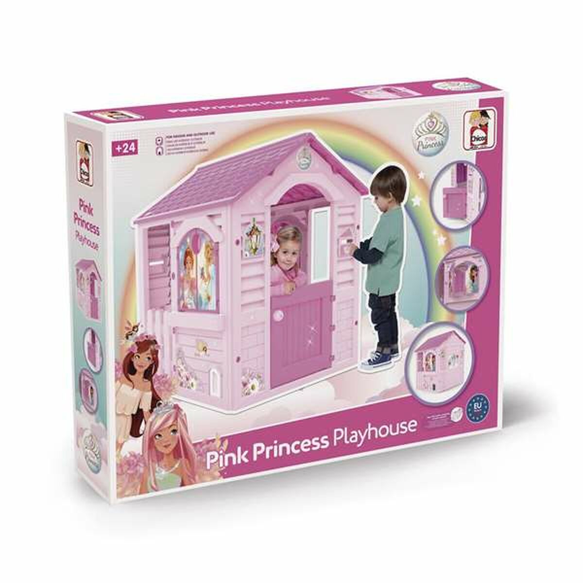 Children's play house Chicos Pink Princess 94 x 103 x 104 cm Pink