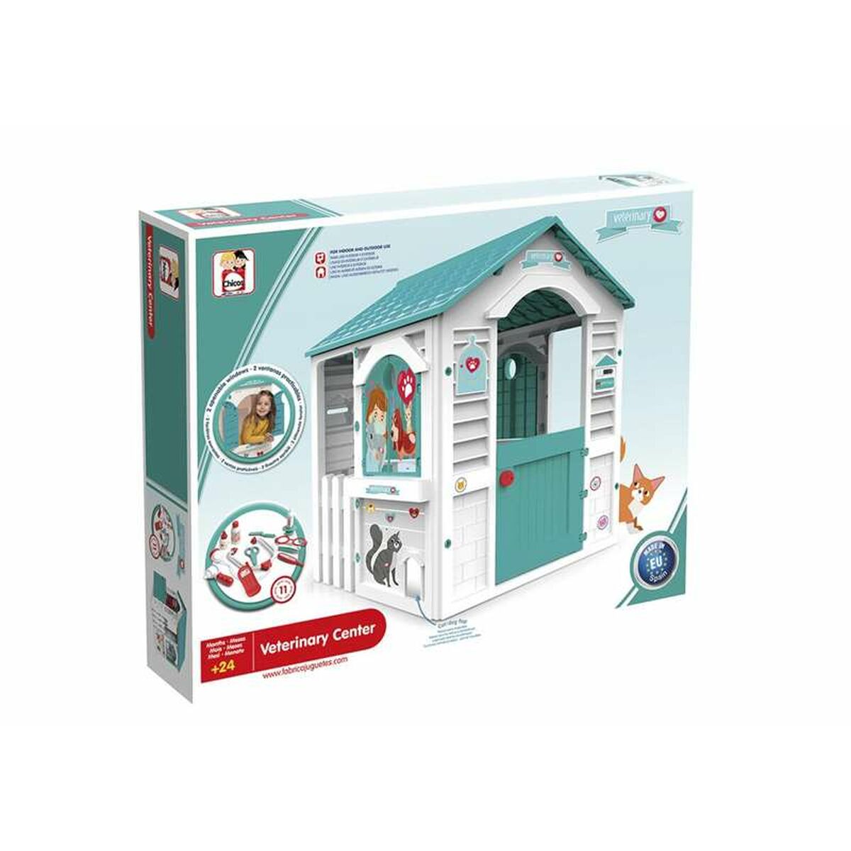 Children's play house Chicos 84 x 103 x 104 cm Vet