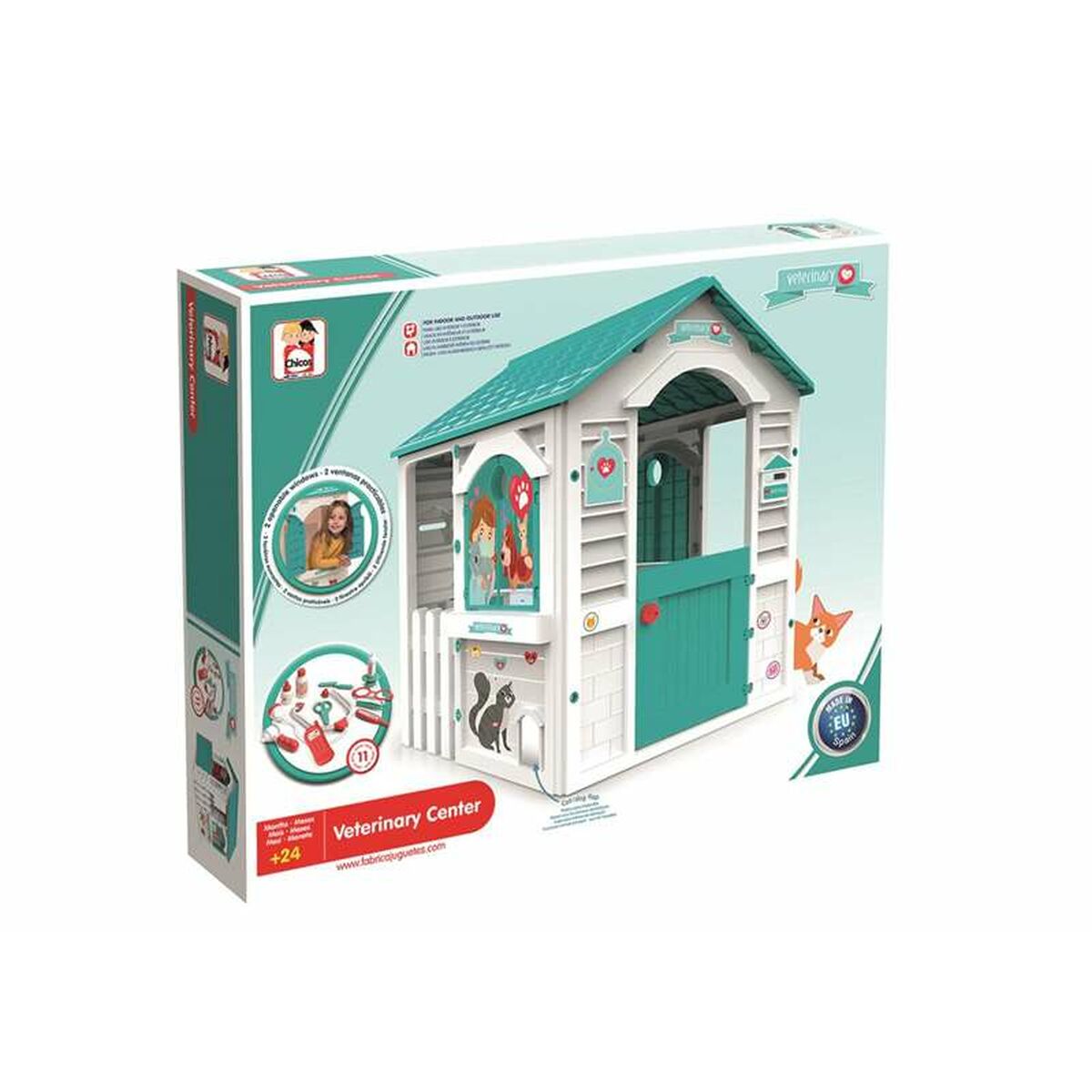 Children's play house Chicos 84 x 103 x 104 cm Vet