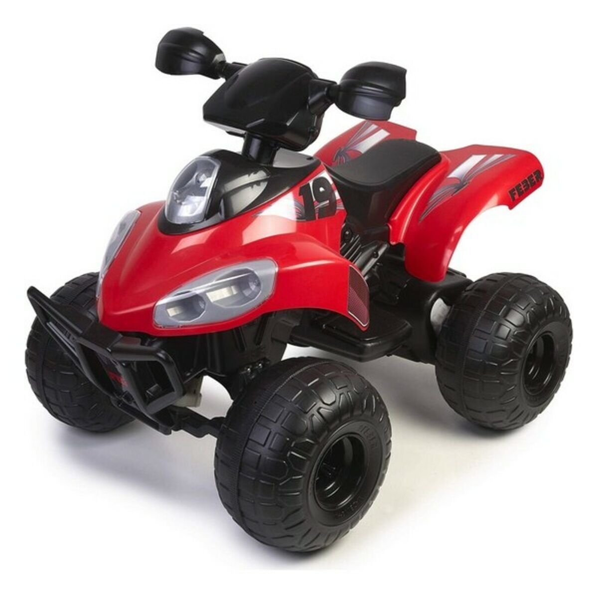 Quad Eléctrico Motion Feber 12V Rojo (74 x 81 x 102 cm)