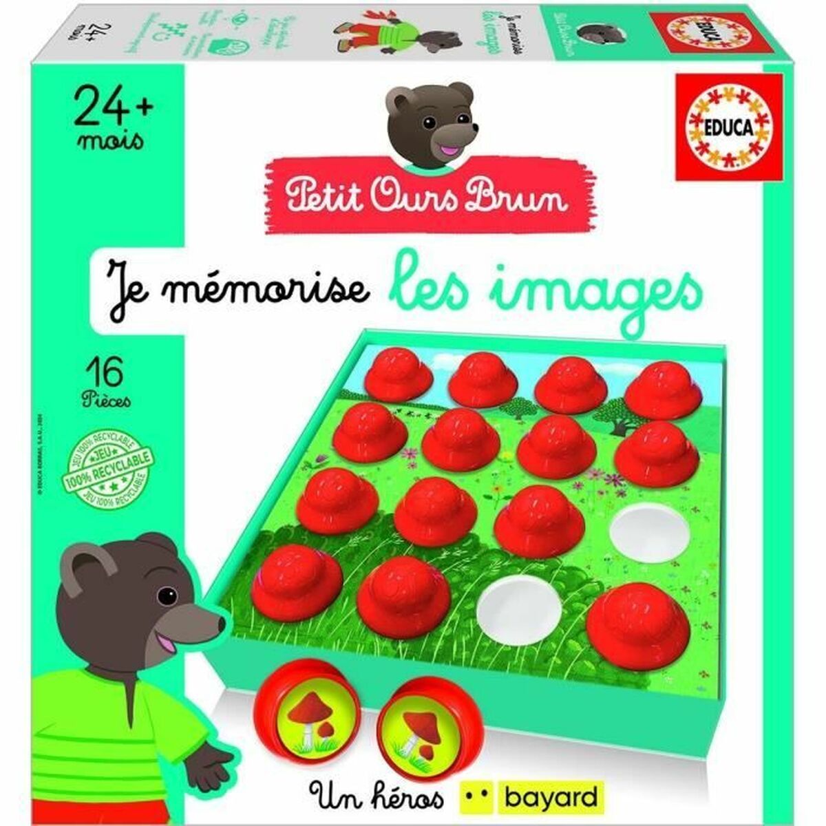 Jogo Educativo Educa Je mémorise les images (FR)