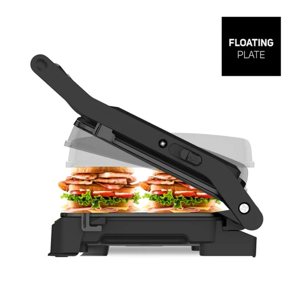 Sandwich Maker Taurus My Grill Legend Black 1000 W