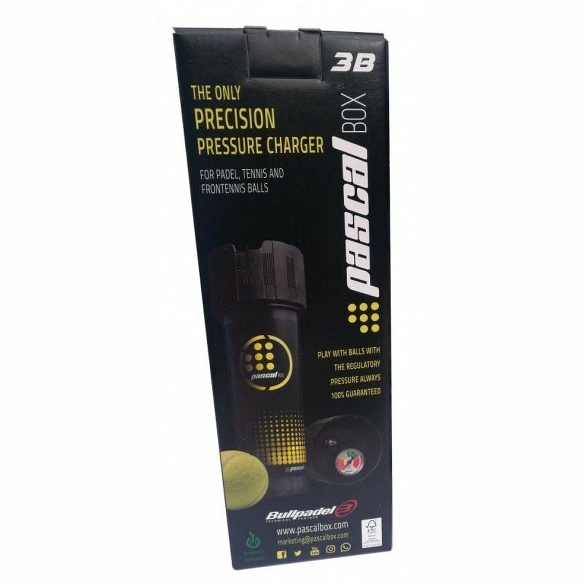 Pressurizador para bolas de paddle Bullpadel PB 3B