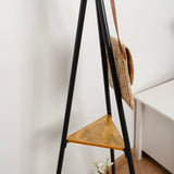 Hat stand Vinthera Moa Steel Black 49,5 x 49,5 x 180 cm