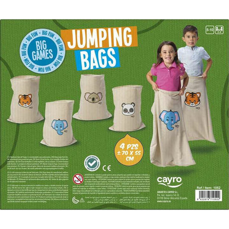 Saco Cayro Jumping bags 70 x 55 cm 4 Piezas