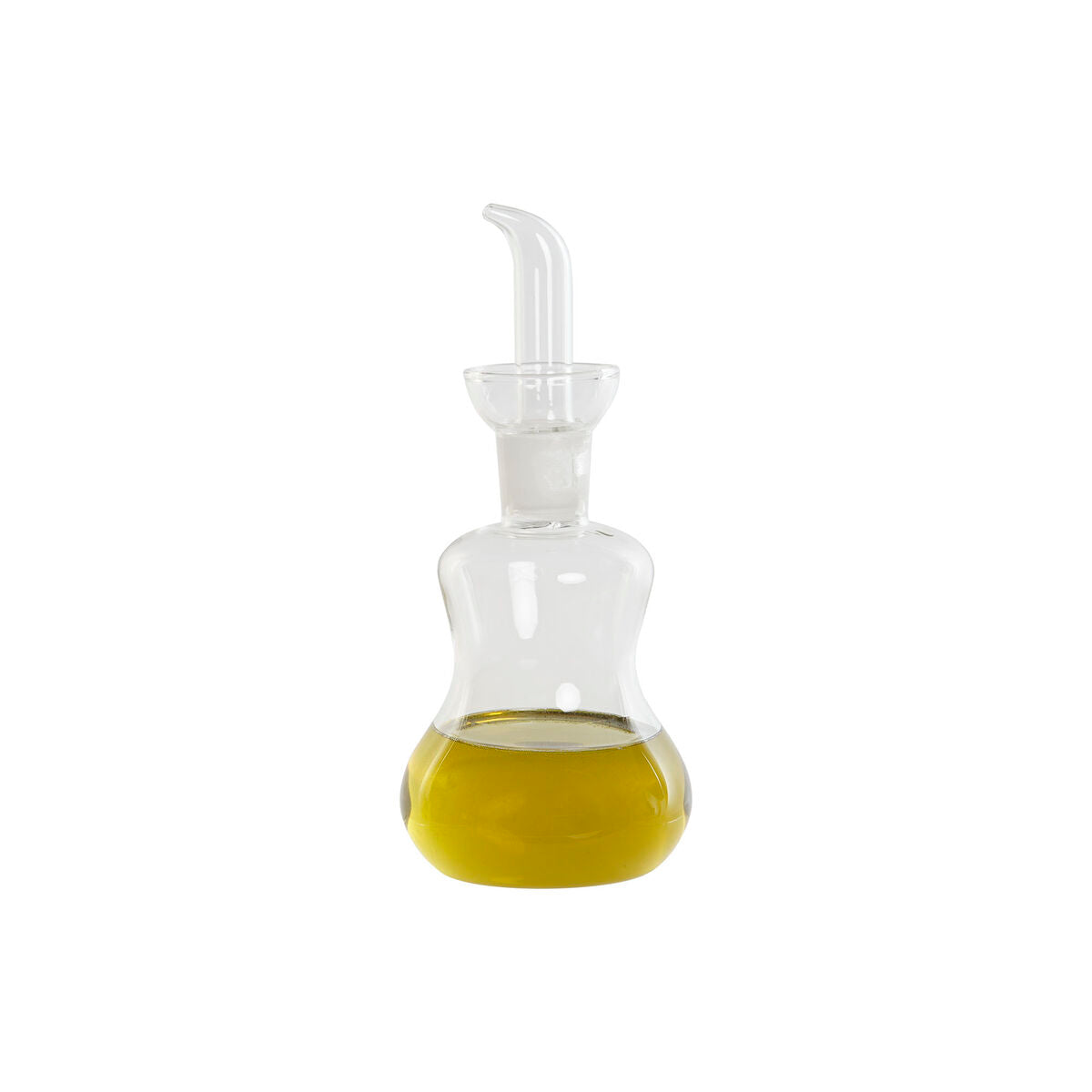 Aceitera DKD Home Decor Transparente Vidrio de Borosilicato 530 ml 9,5 x 9,5 x 23 cm