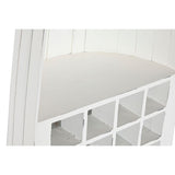 Mobiliário Auxiliar Home ESPRIT Branco Madeira 55 x 35 x 195 cm BAR