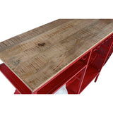 Suporte para garrafas Home ESPRIT Vermelho Metal 165 x 60 x 100 cm