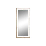 Espejo de pared Home ESPRIT Dorado Cristal Hierro Moderno 96 x 5 x 208 cm