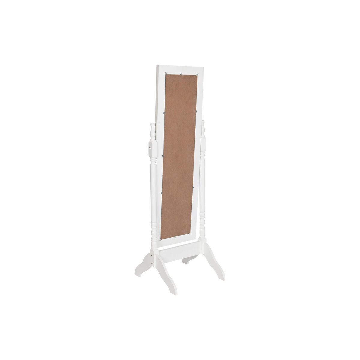 Espejo Vestidor Home ESPRIT Blanco 50 x 50 x 157 cm