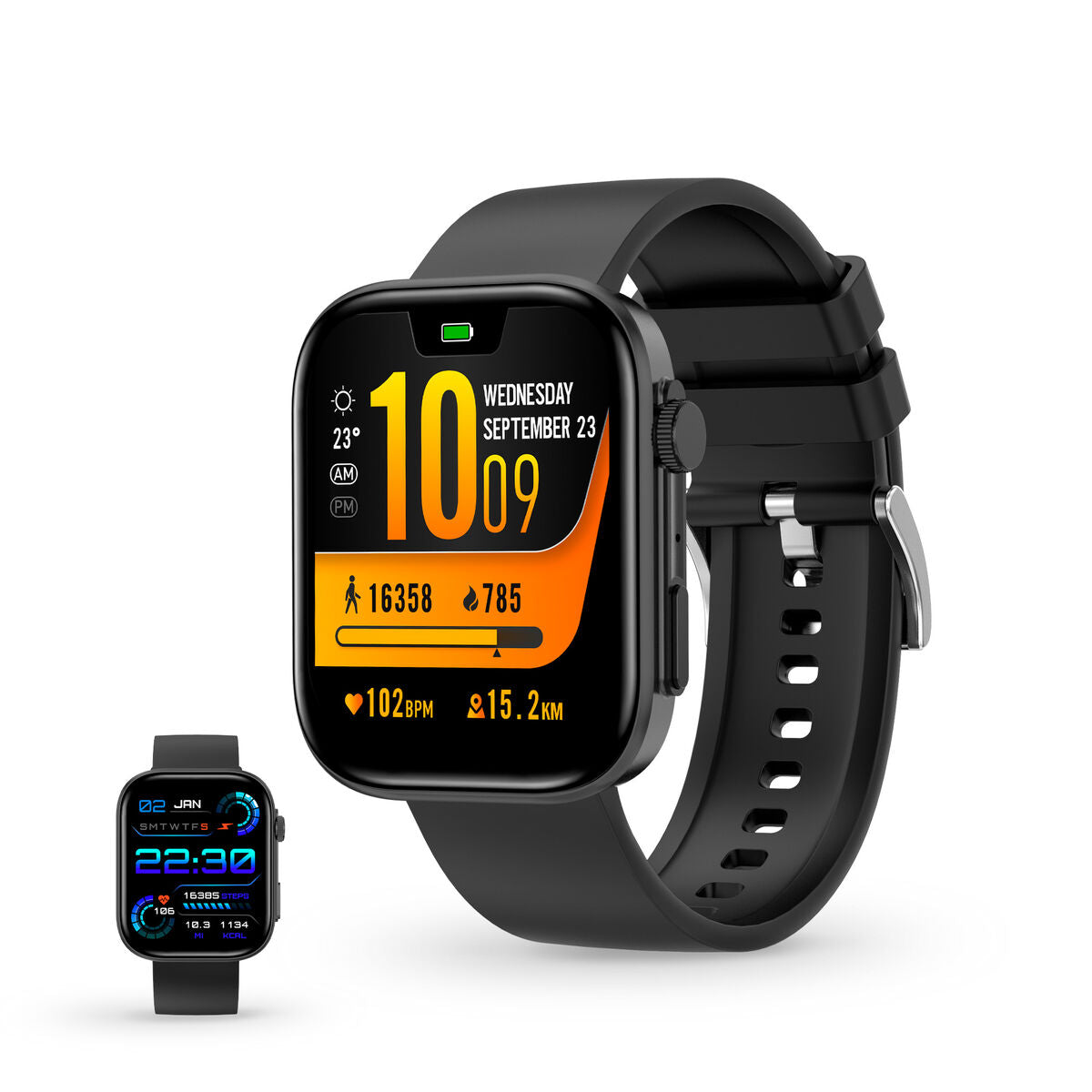 Smartwatch Contact Black 2" 40 mm