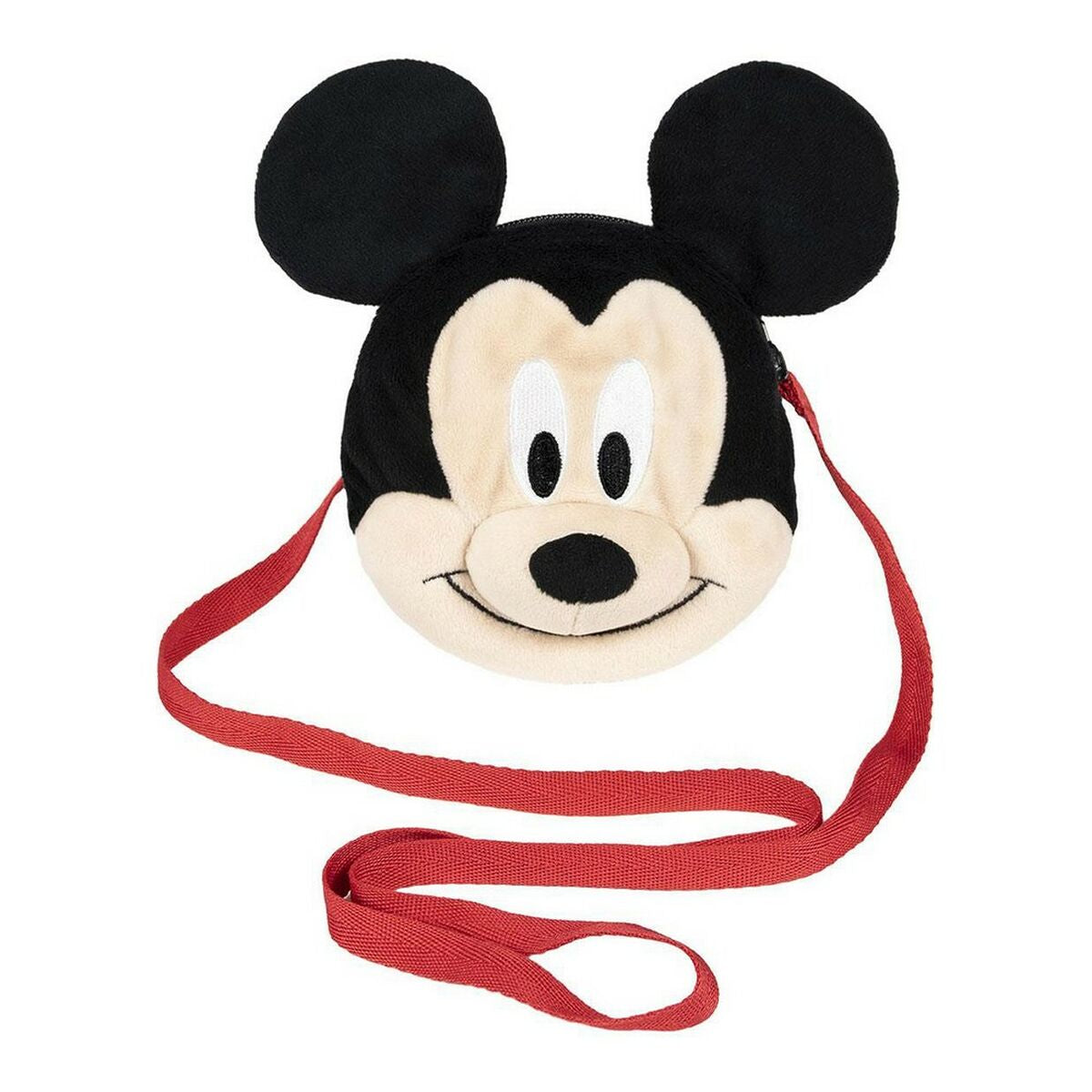 Shoulder Bag 3D Mickey Mouse Black