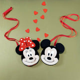 Bolso Bandolera 3D Mickey Mouse Negro