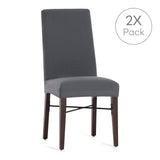 Chair Cover Eysa BRONX Dark grey 50 x 55 x 50 cm 2 Units