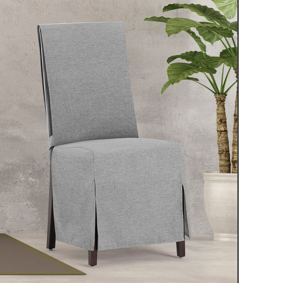 Chair Cover Eysa VALERIA Grey 40 x 135 x 45 cm 2 Units