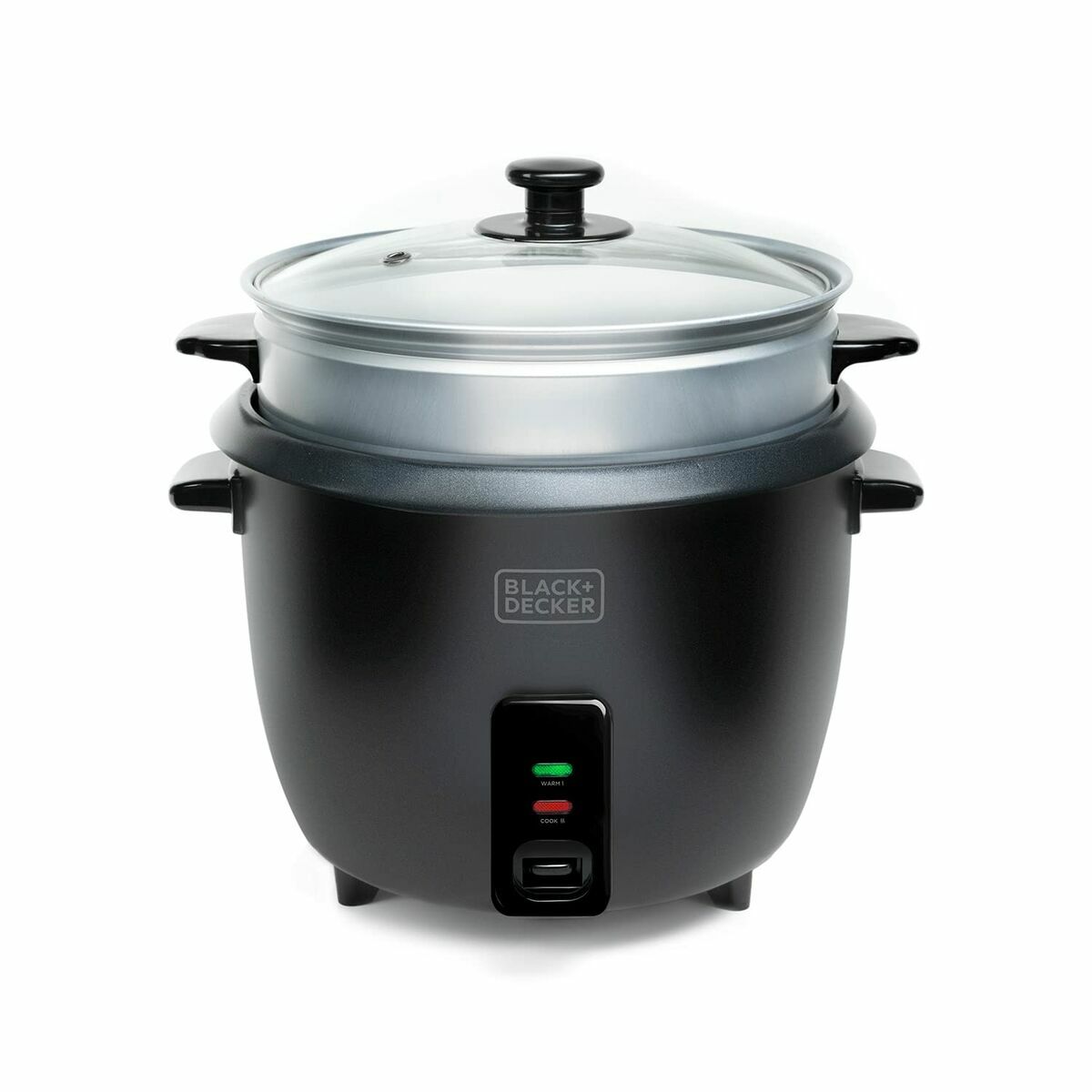 Panela de Arroz Black & Decker BXRC1800E Preto 1,8 L Branco Alumínio 700 W