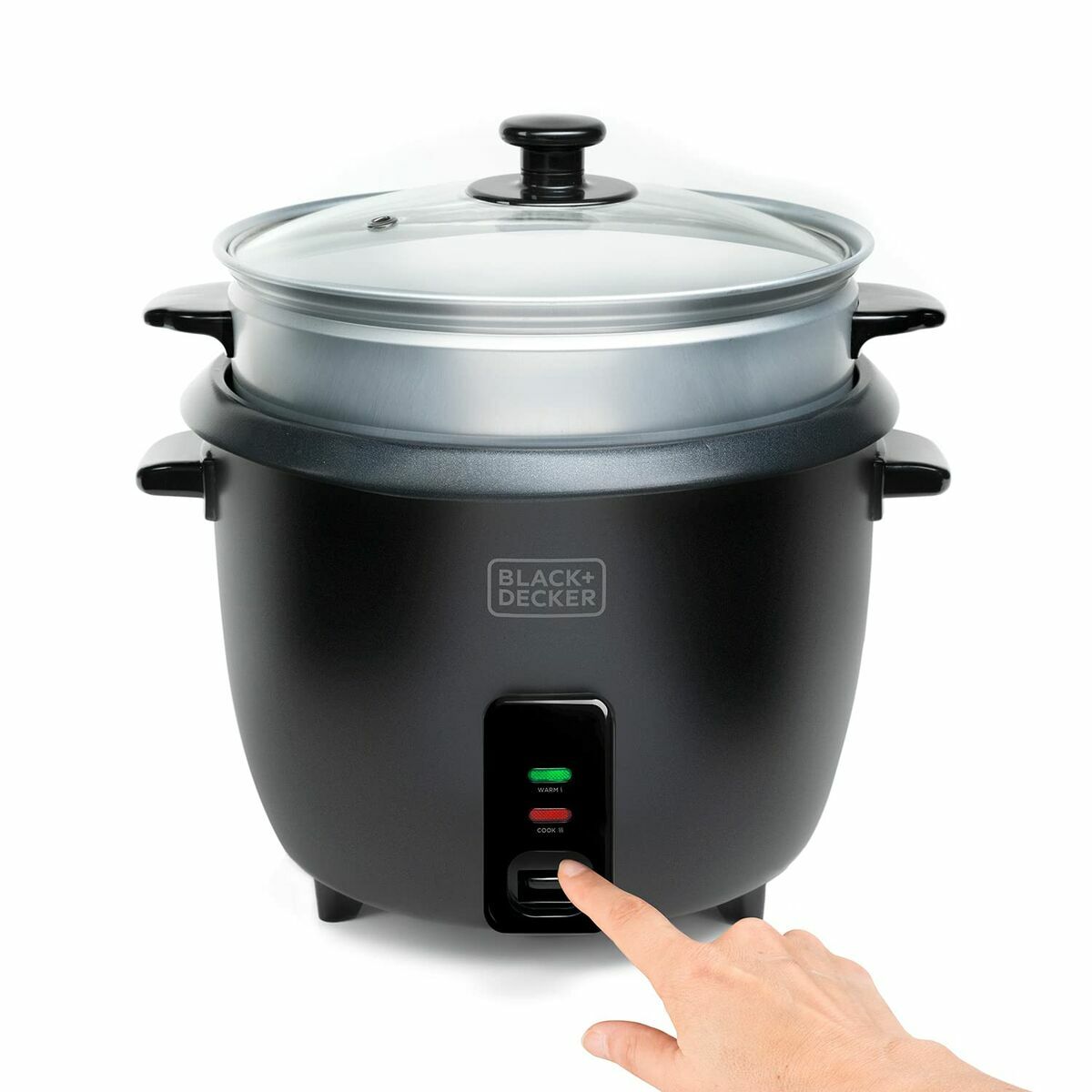 Panela de Arroz Black & Decker Preto 1,8 L 700 W