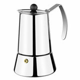 Cafetera Italiana Monix M630004 Acero Plata 4 Tazas